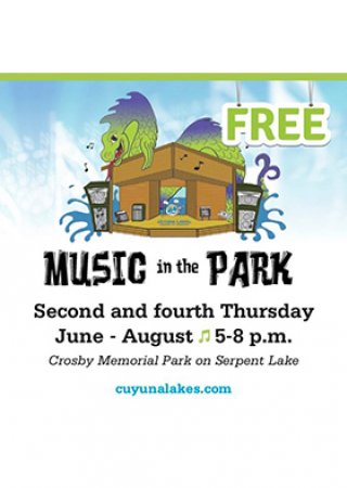 Crosby music in the park